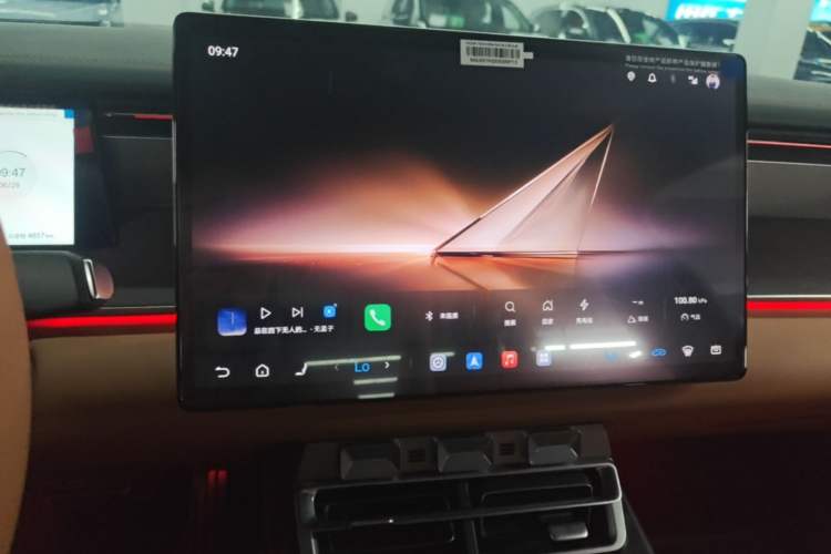 Used BYD Han L 2025 EV Four-Wheel Drive LiDAR Flagship Model Audio And AC Panel