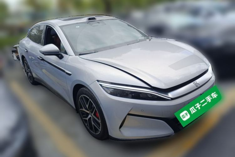 Used BYD Han L 2025 DM-p Four-Wheel-Drive LiDAR Flagship Model Front Right 45 Deg