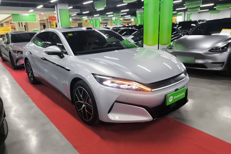 Used BYD Han L 2025 DM-p Four-Wheel-Drive LiDAR Flagship Model Front Right 45 Deg