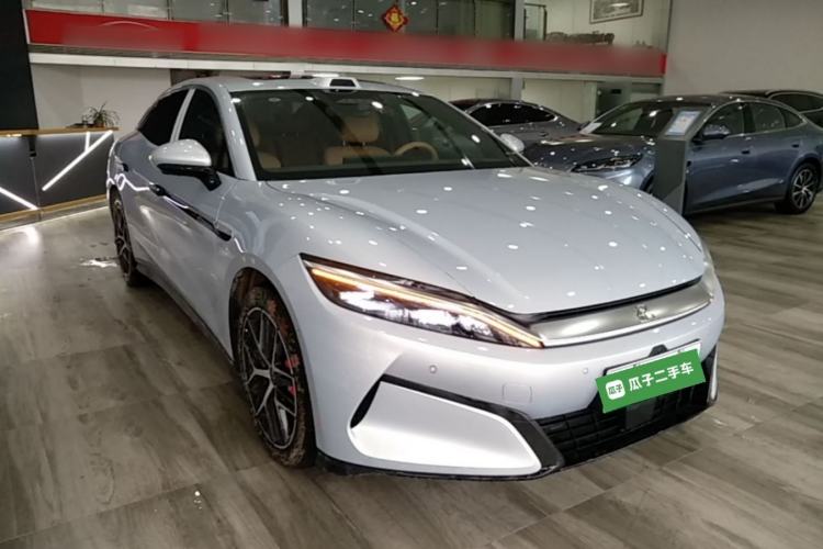 Used BYD Han L 2025 DM-p Four-Wheel-Drive LiDAR Flagship Model Front Right 45 Deg