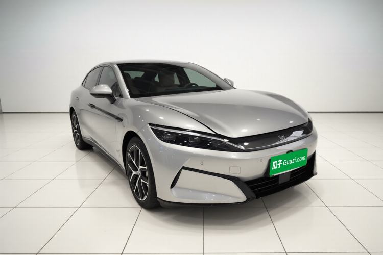Used BYD Han L 2025 EV Four-Wheel Drive LiDAR Flagship Model Front Right 45 Deg