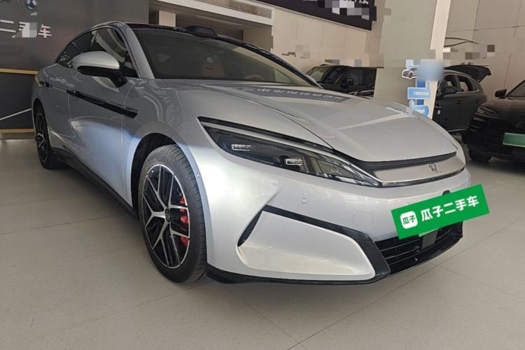 Used BYD Han L 2025 EV Four-Wheel Drive LiDAR Flagship Model Front Right 45 Deg