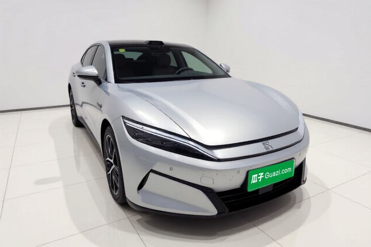 Used BYD Han L 2025 EV Four-Wheel Drive LiDAR Flagship Model Front Right 45 Deg