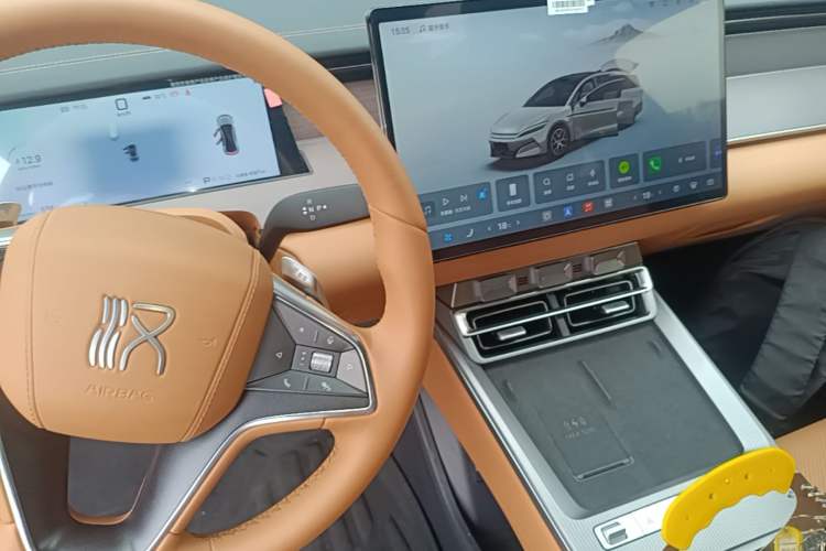 Used BYD Han L 2025 EV Four-Wheel Drive LiDAR Flagship Model Gear Lever