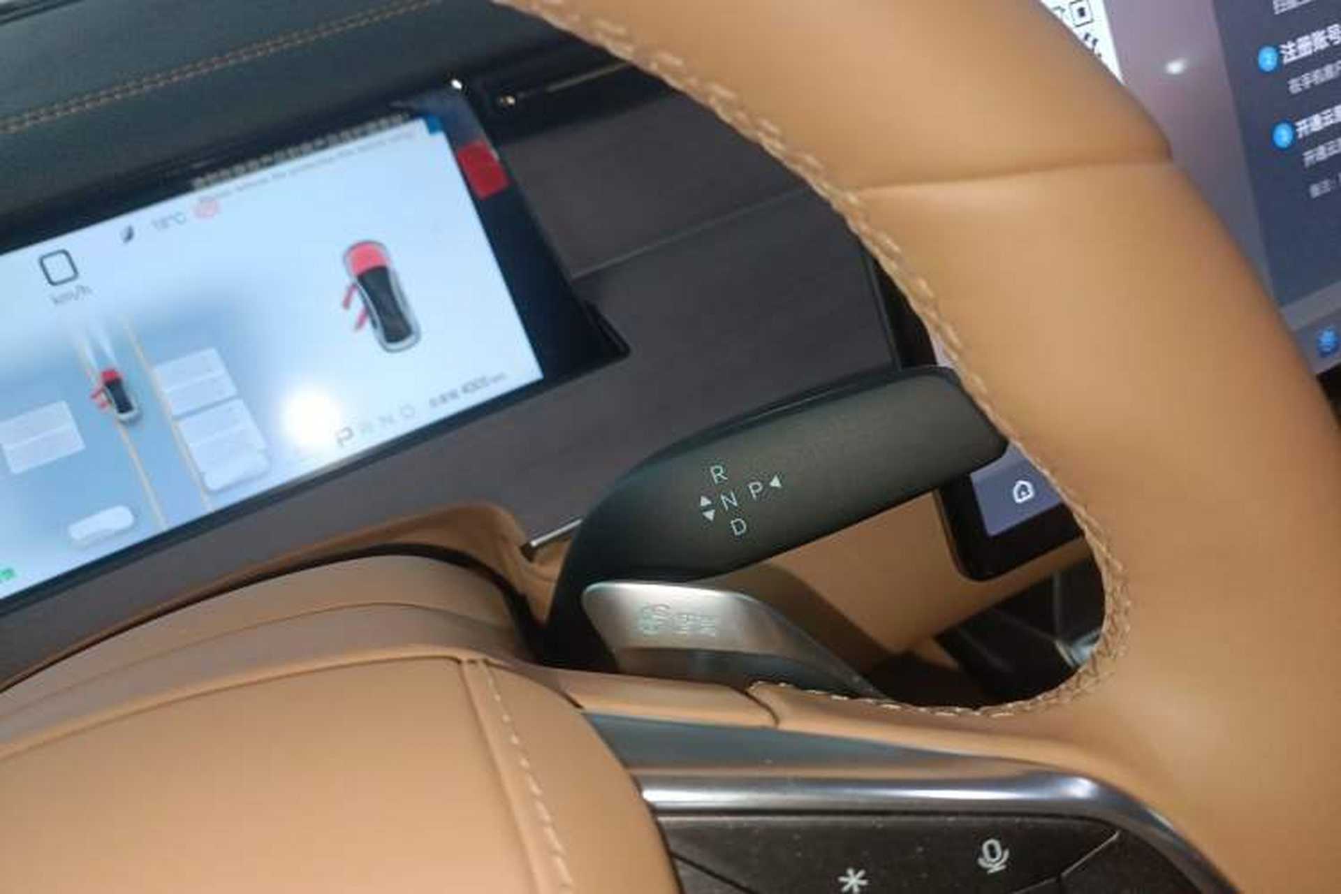 Used BYD Han L 2025 EV Four-Wheel Drive LiDAR Flagship Model Gear Lever