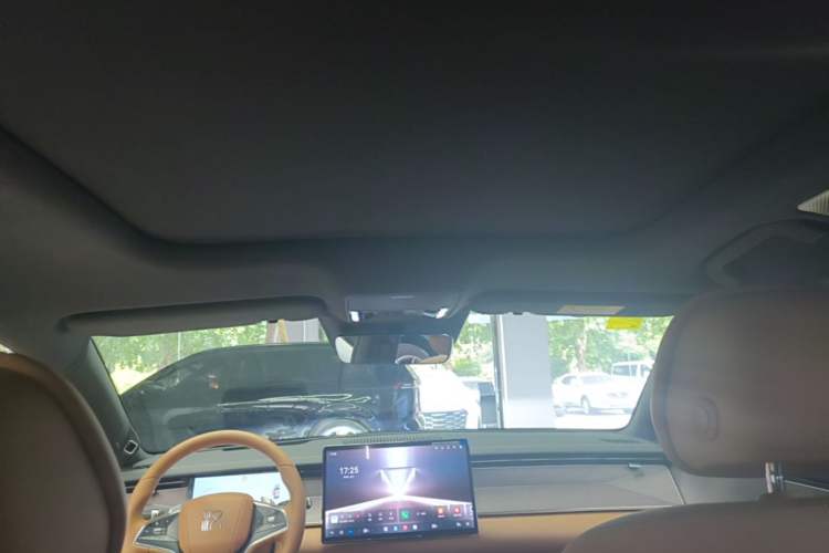 Used BYD Han L 2025 EV Four-Wheel Drive LiDAR Flagship Model Headliner