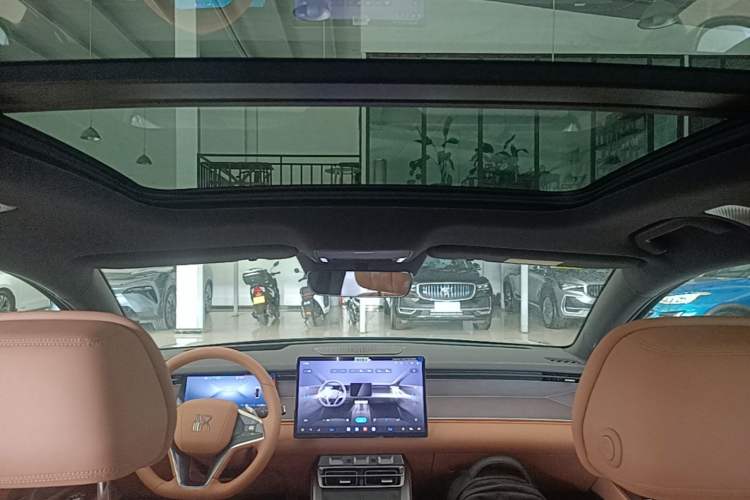 Used BYD Han L 2025 EV Four-Wheel Drive LiDAR Flagship Model Headliner