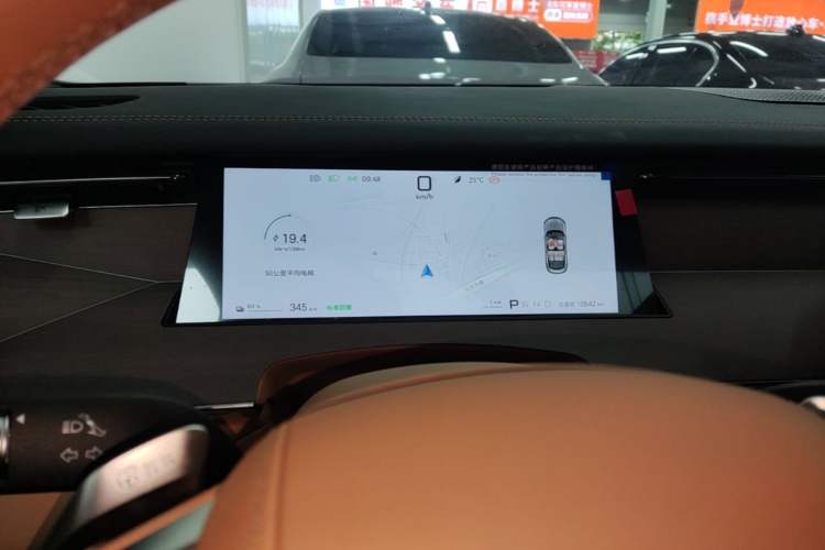 Used BYD Han L 2025 EV Four-Wheel Drive LiDAR Flagship Model Instrument Cluster
