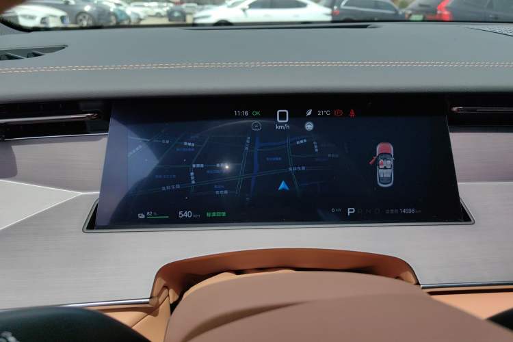 Used BYD Han L 2025 EV 701 km LiDAR Flagship Edition Instrument Cluster