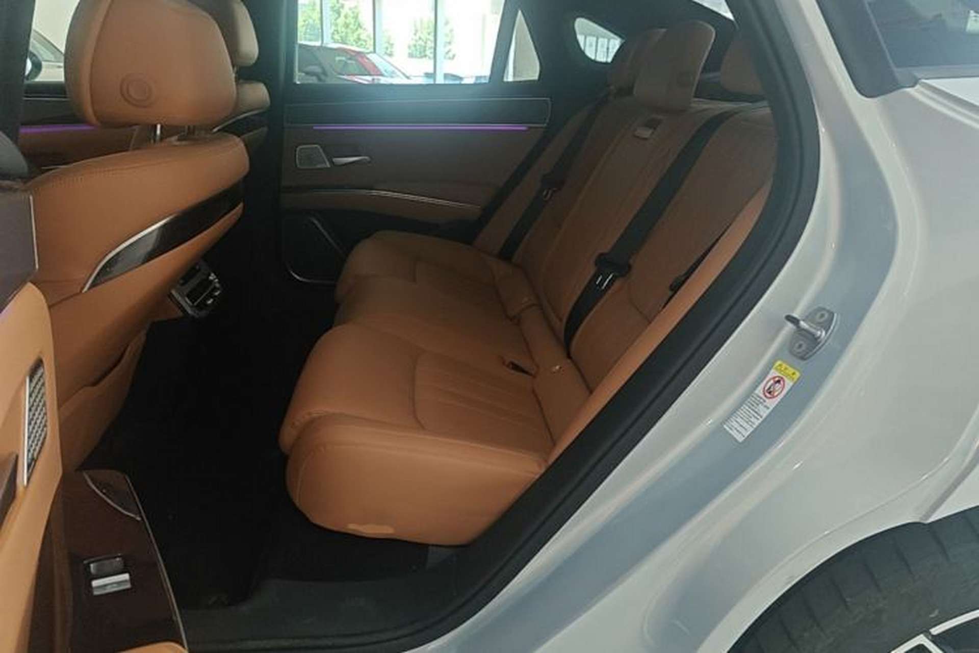 Used BYD Han L 2025 EV Four-Wheel Drive LiDAR Flagship Model Left Rear Seat