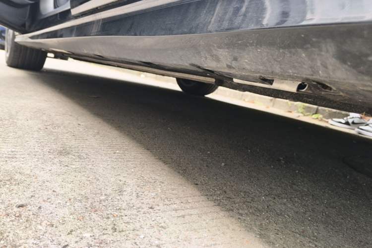 Used BYD Han L 2025 EV Four-Wheel Drive LiDAR Flagship Model Left Side Sill