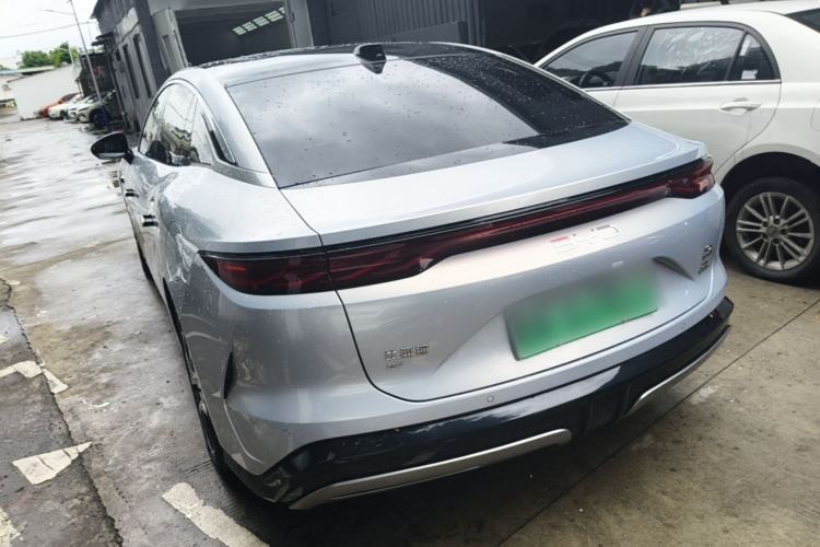 Used BYD Han L 2025 EV Four-Wheel Drive LiDAR Flagship Model Rear Left 45 Deg