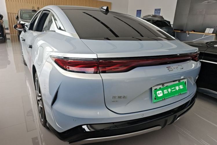 Used BYD Han L 2025 EV Four-Wheel Drive LiDAR Flagship Model Rear Left 45 Deg