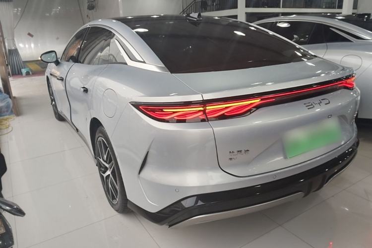 Used BYD Han L 2025 EV Four-Wheel Drive LiDAR Flagship Model Rear Left 45 Deg