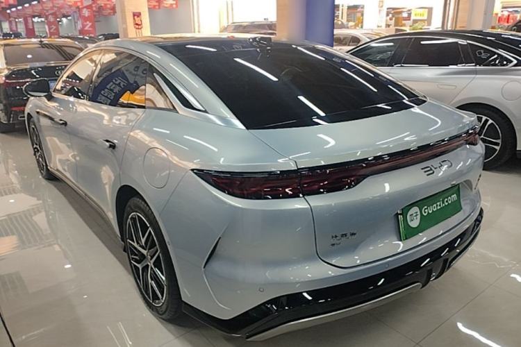 Used BYD Han L 2025 EV Four-Wheel Drive LiDAR Flagship Model Rear Left 45 Deg