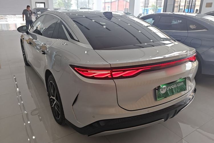 Used BYD Han L 2025 EV Four-Wheel Drive LiDAR Flagship Model Rear Left 45 Deg