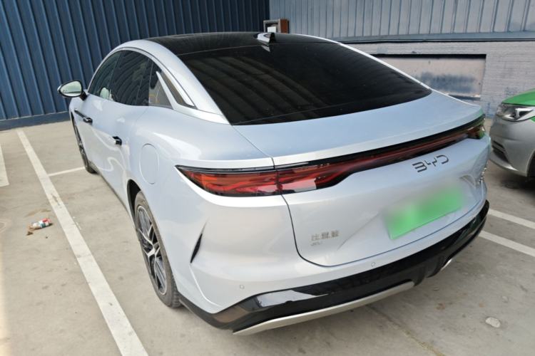 Used BYD Han L 2025 EV Four-Wheel Drive LiDAR Flagship Model Rear Left 45 Deg