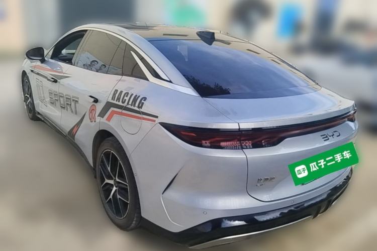 Used BYD Han L 2025 EV Four-Wheel Drive LiDAR Flagship Model Rear Left 45 Deg