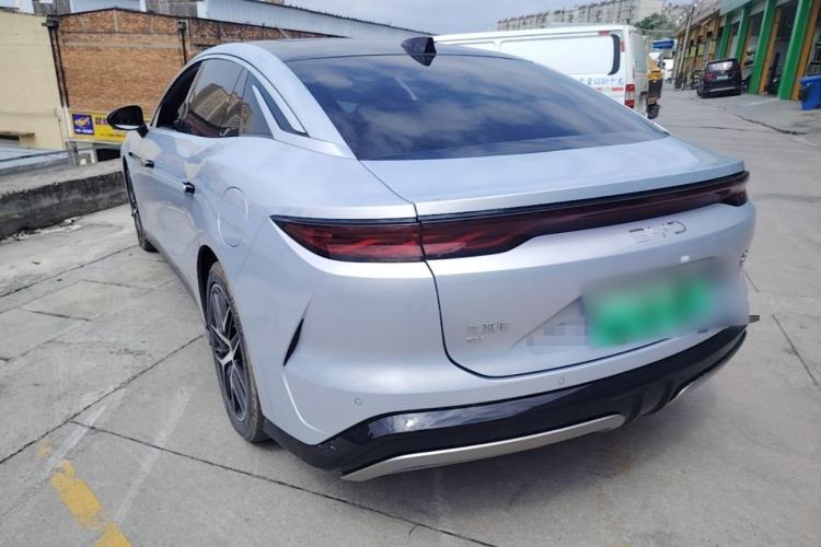 Used BYD Han L 2025 EV Four-Wheel Drive LiDAR Flagship Model Rear Left 45 Deg