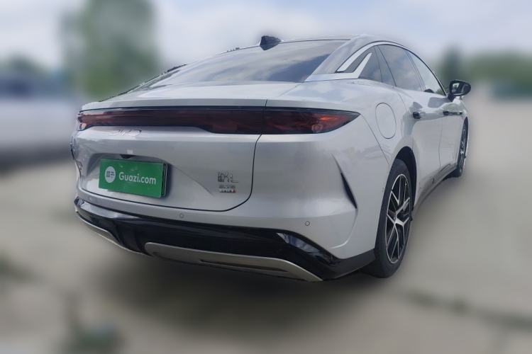 Used BYD Han L 2025 EV Four-Wheel Drive LiDAR Flagship Model Rear Right 45 Deg