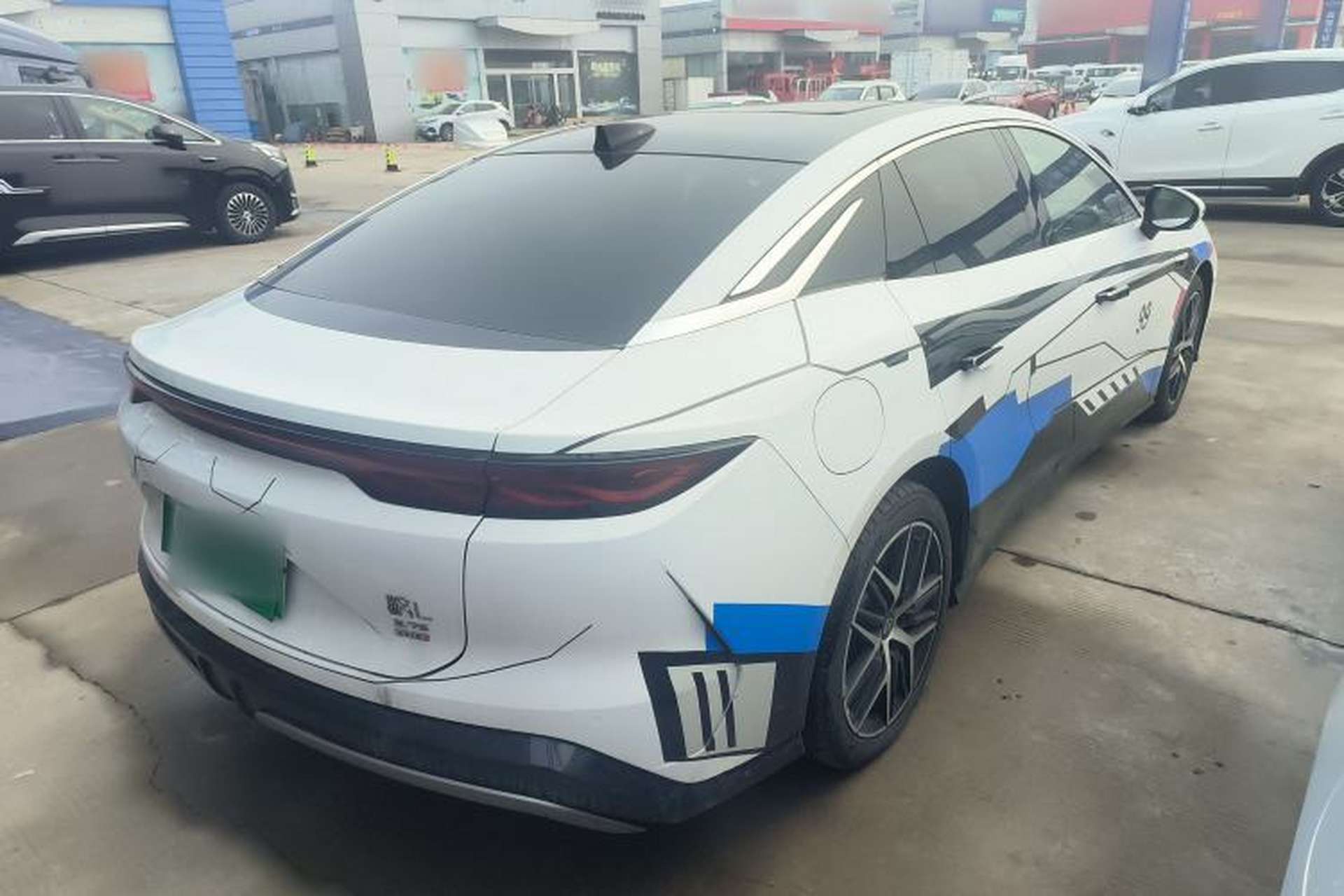Used BYD Han L 2025 EV 701 km LiDAR Flagship Edition Rear Right 45 Deg