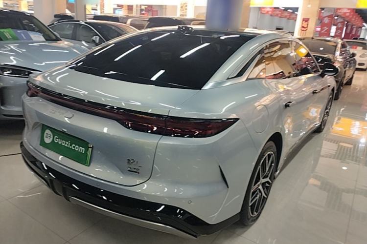 Used BYD Han L 2025 EV Four-Wheel Drive LiDAR Flagship Model Rear Right 45 Deg