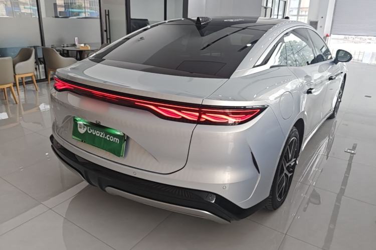 Used BYD Han L 2025 EV Four-Wheel Drive LiDAR Flagship Model Rear Right 45 Deg