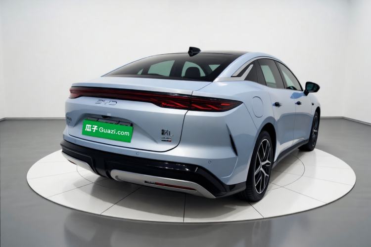 Used BYD Han L 2025 EV Four-Wheel Drive LiDAR Flagship Model Rear Right 45 Deg