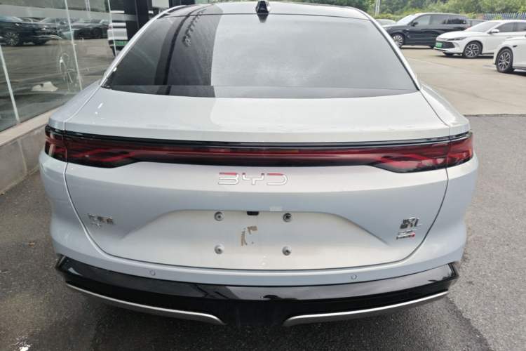 Used BYD Han L 2025 EV Four-Wheel Drive LiDAR Flagship Model Rear