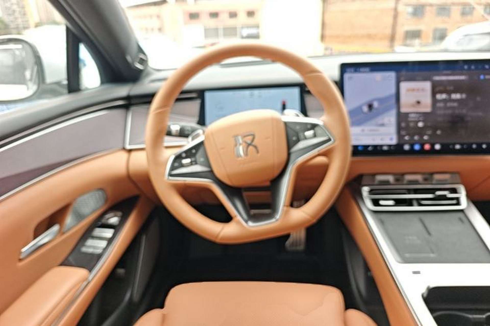 Used BYD Han L 2025 EV Four-Wheel Drive LiDAR Flagship Model Steering Wheel