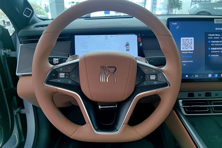 Used BYD Han L 2025 EV Four-Wheel Drive LiDAR Flagship Model Steering Wheel