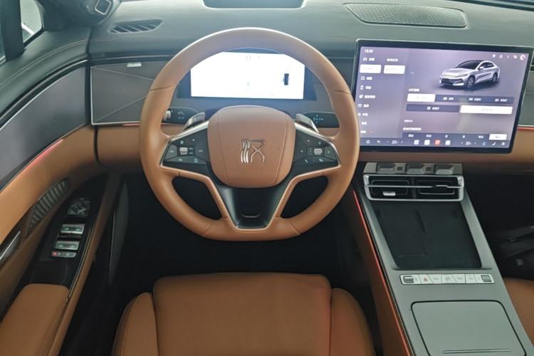 Used BYD Han L 2025 EV Four-Wheel Drive LiDAR Flagship Model Steering Wheel