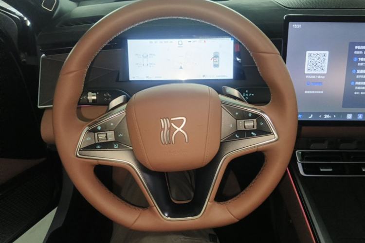 Used BYD Han L 2025 EV Four-Wheel Drive LiDAR Flagship Model Steering Wheel