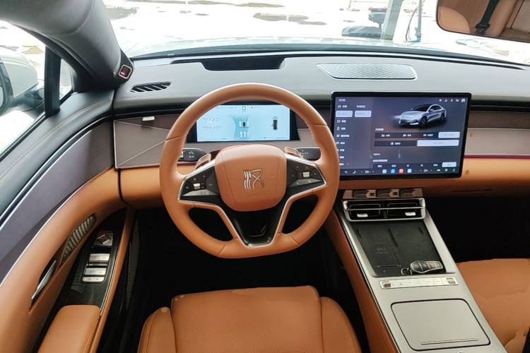 Used BYD Han L 2025 EV Four-Wheel Drive LiDAR Flagship Model Steering Wheel