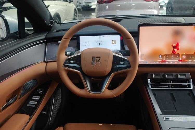 Used BYD Han L 2025 EV Four-Wheel Drive LiDAR Flagship Model Steering Wheel
