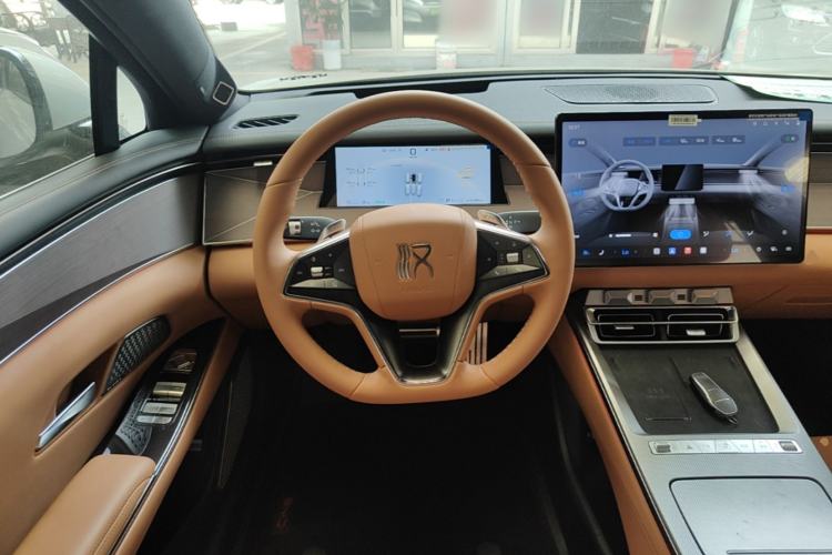 Used BYD Han L 2025 EV Four-Wheel Drive LiDAR Flagship Model Steering Wheel