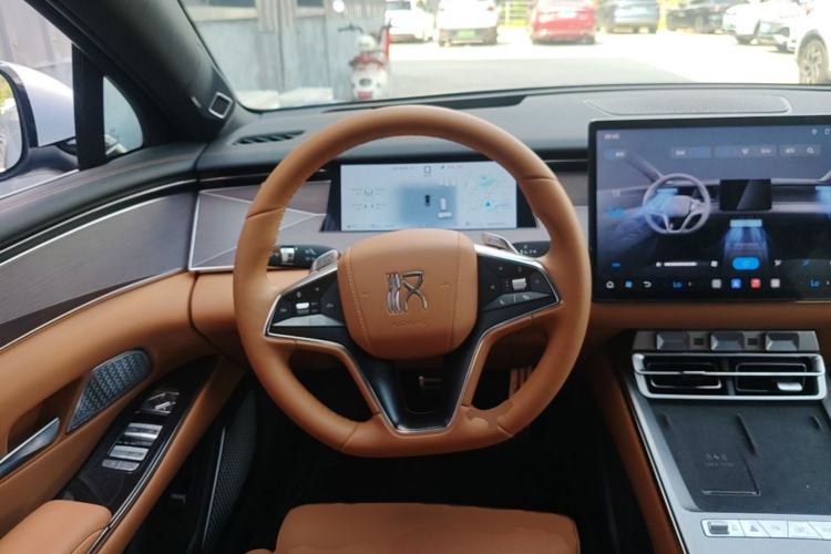 Used BYD Han L 2025 EV Four-Wheel Drive LiDAR Flagship Model Steering Wheel