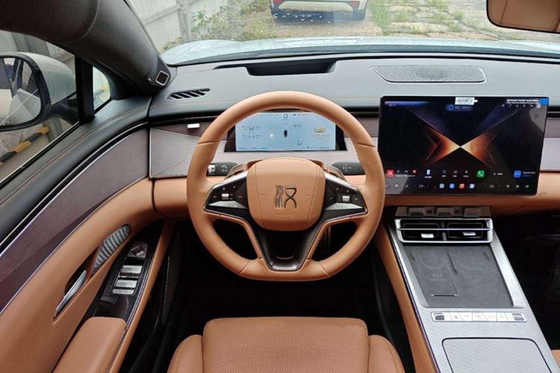 Used BYD Han L 2025 EV Four-Wheel Drive LiDAR Flagship Model Steering Wheel