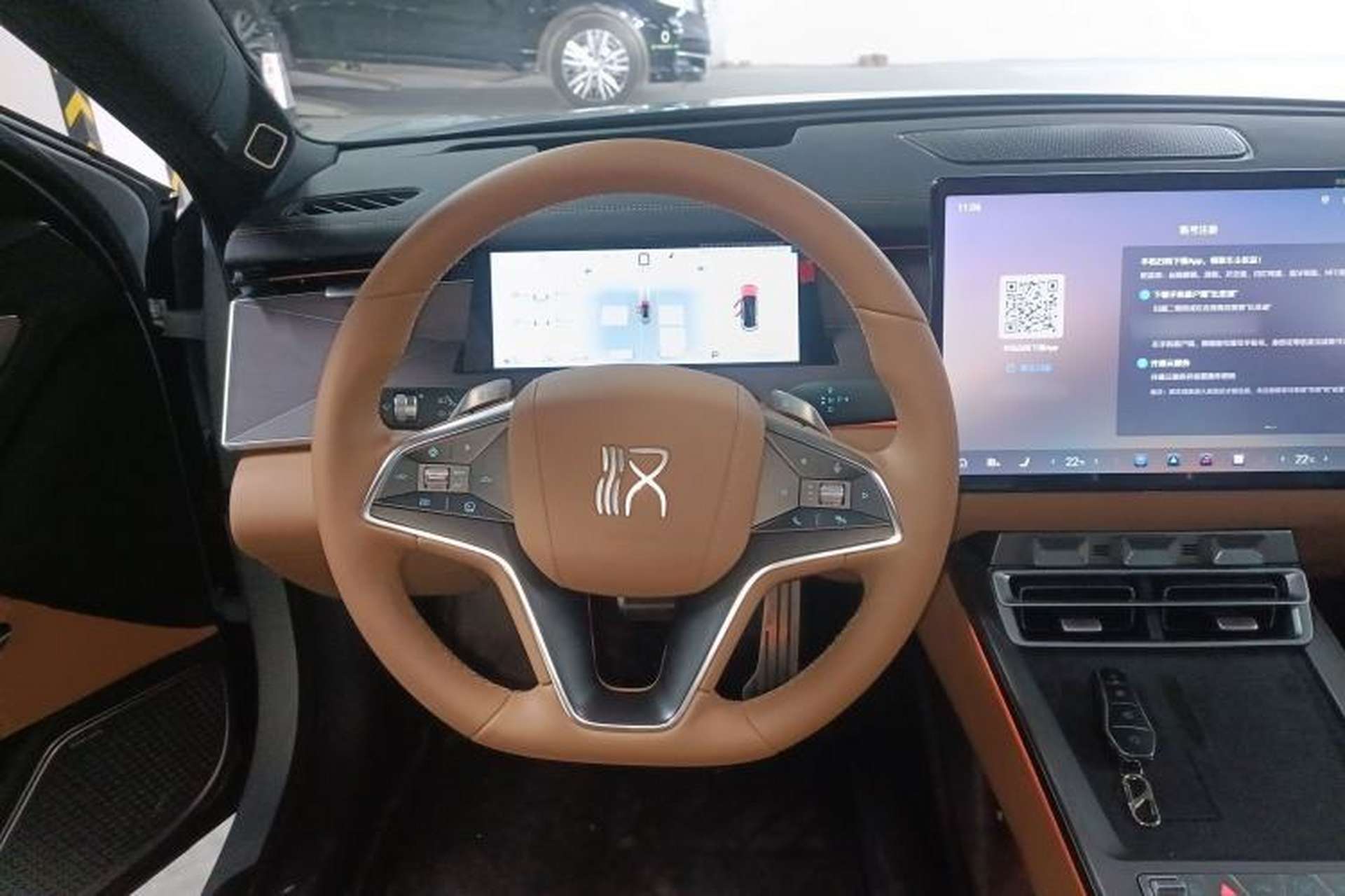 Used BYD Han L 2025 EV Four-Wheel Drive LiDAR Flagship Model Steering Wheel