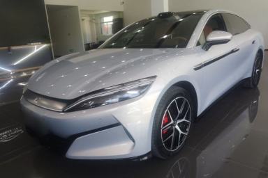 Used BYD Han L 2025 EV Four-Wheel Drive LiDAR Flagship Model