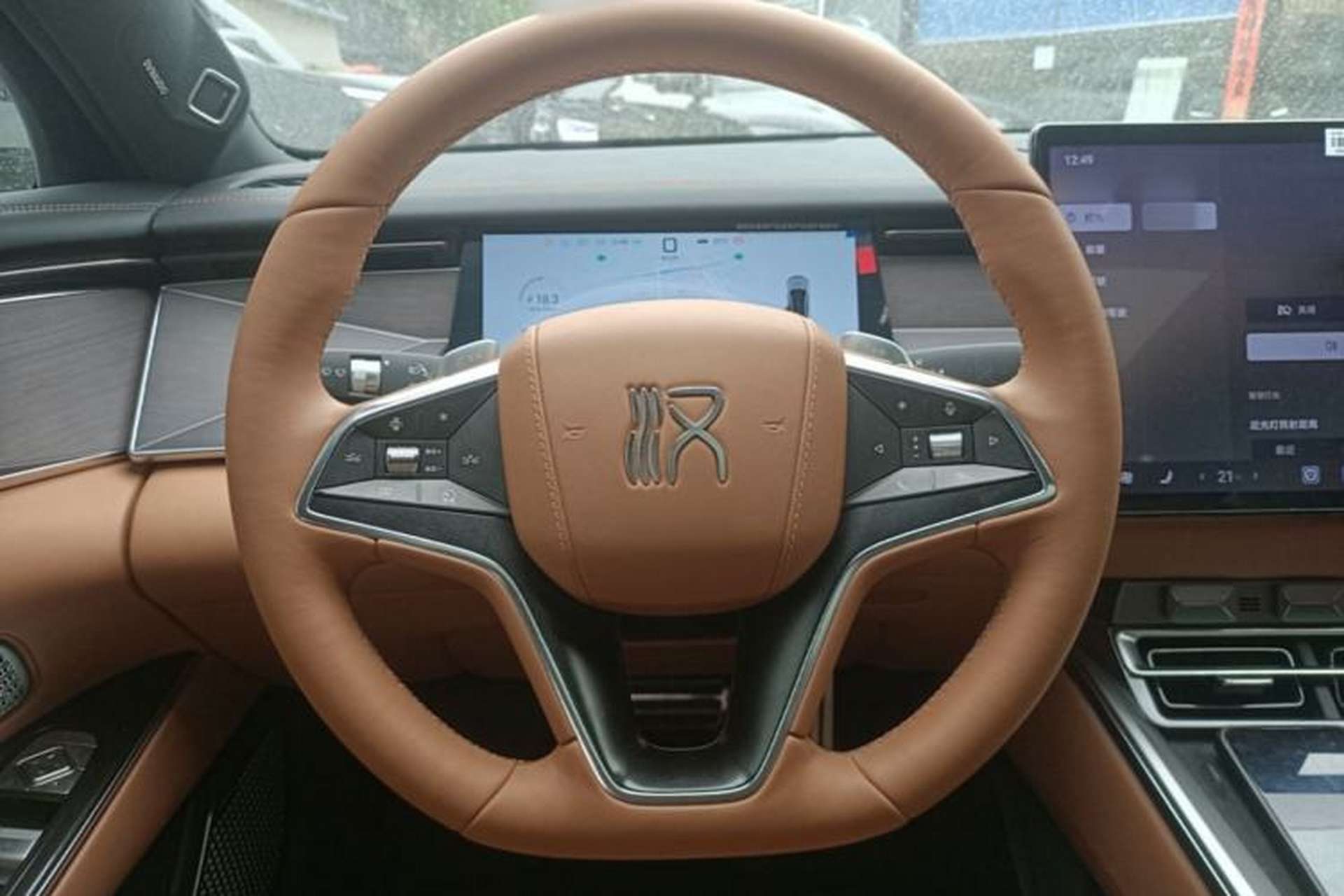 Used BYD Han L 2025 EV Four-Wheel Drive LiDAR Flagship Model Steering Wheel