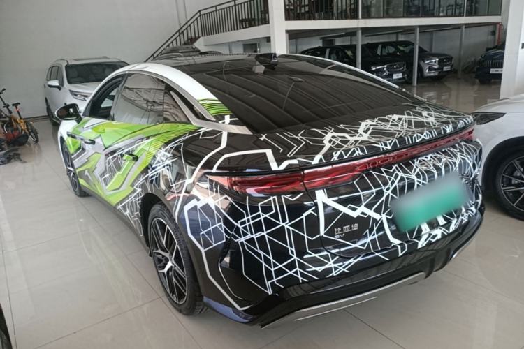 Used BYD Han L 2025 EV Four-Wheel Drive LiDAR Flagship Model Exterior 2