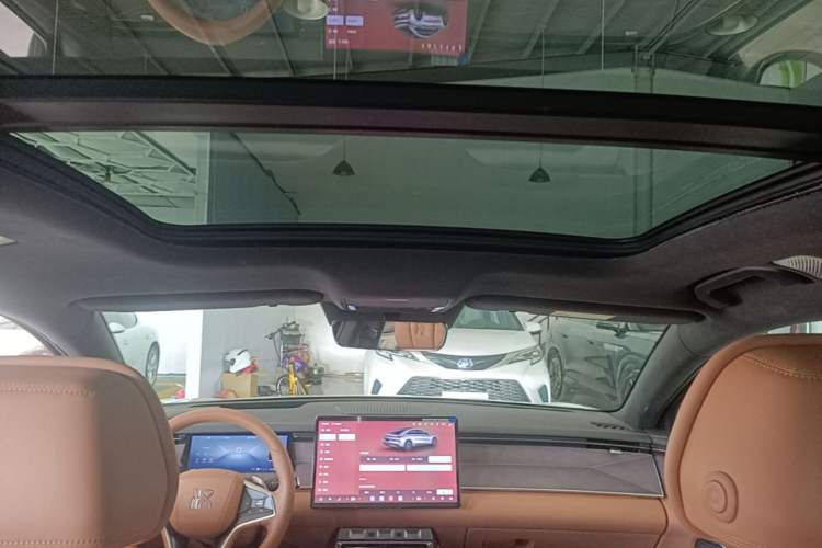Used BYD Han L 2025 EV Four-Wheel Drive LiDAR Flagship Model Headliner