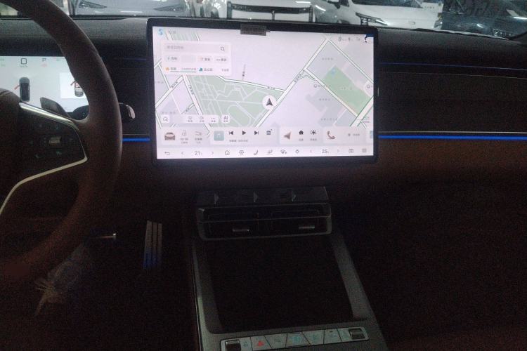 Used BYD Han L 2025 DM-p Four-Wheel-Drive LiDAR Flagship Model Audio And AC Panel