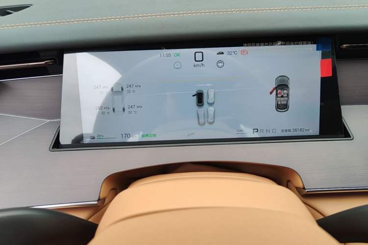 Used BYD Han L 2025 EV Four-Wheel Drive LiDAR Flagship Model Instrument Cluster