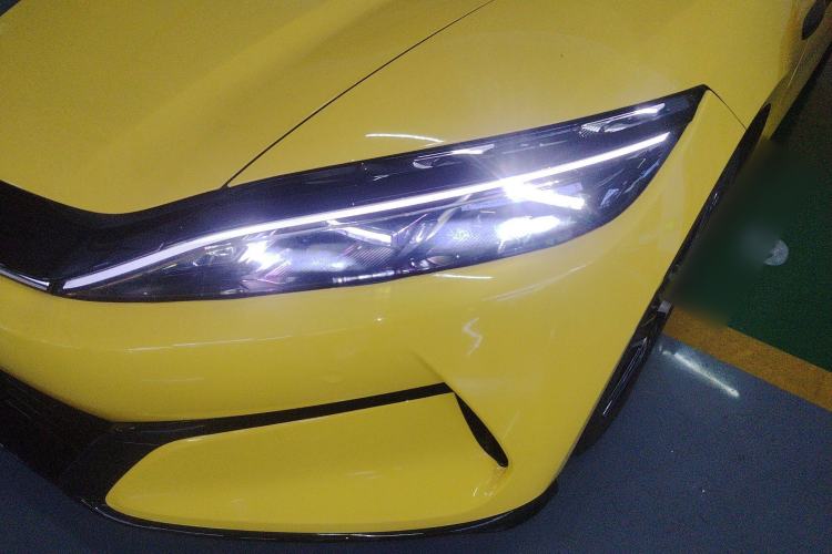 Used BYD Han L 2025 DM-p Four-Wheel-Drive LiDAR Flagship Model Left Front Headlight