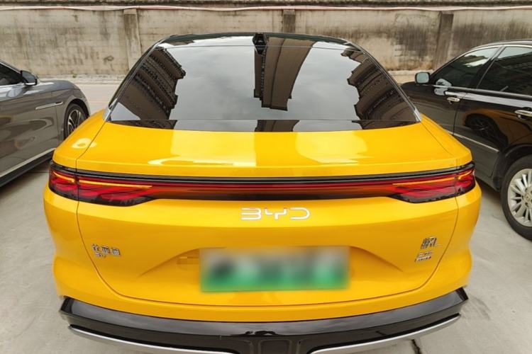 Used BYD Han L 2025 EV Four-Wheel Drive LiDAR Flagship Model Rear
