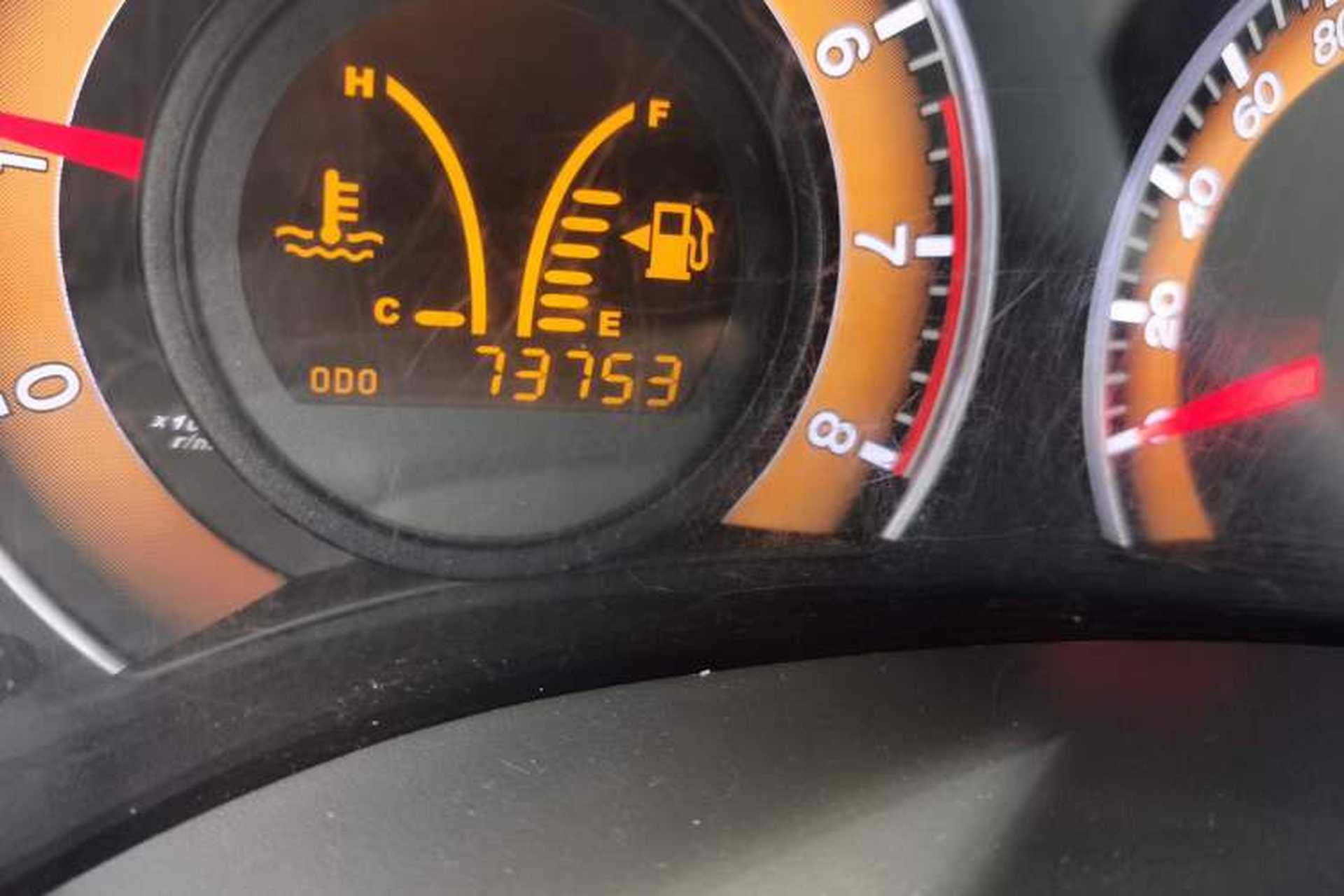Used BYD L3 2012 1.5L Manual Comfort Edition Odometer Close Up