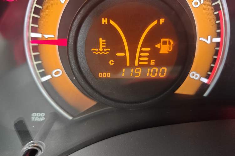 Used BYD L3 2012 1.5L Manual Comfort Edition Odometer Close Up