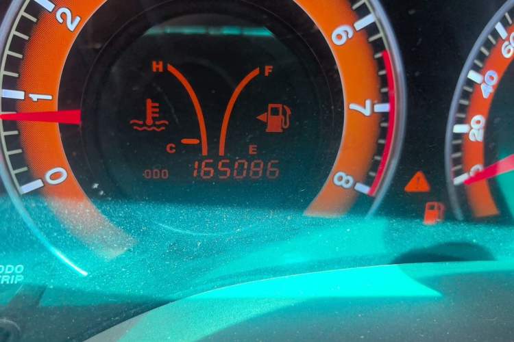 Used BYD L3 2012 1.5L Manual Comfort Edition Odometer Close Up